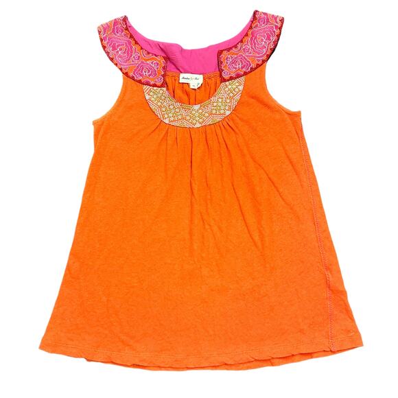 Anthropologie Tops - Womens ANTHRO Meadow Rue orange pink tank Size XS